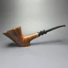 GBD Unique XXL Smooth Freehand Sitter Estate Briar Pipe, English Estates - Image 3