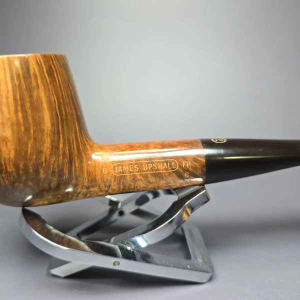 James Upshall B Grade Group 6 Smooth Billiard Estate Briar Pipe, Unsmoked - Image 3