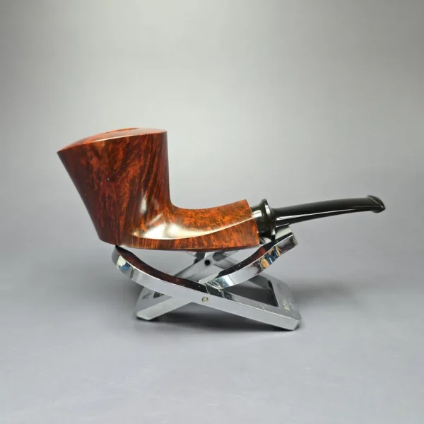 G Pipes Smooth Faceted Dublin Handmade Briar Pipe, New - Image 3