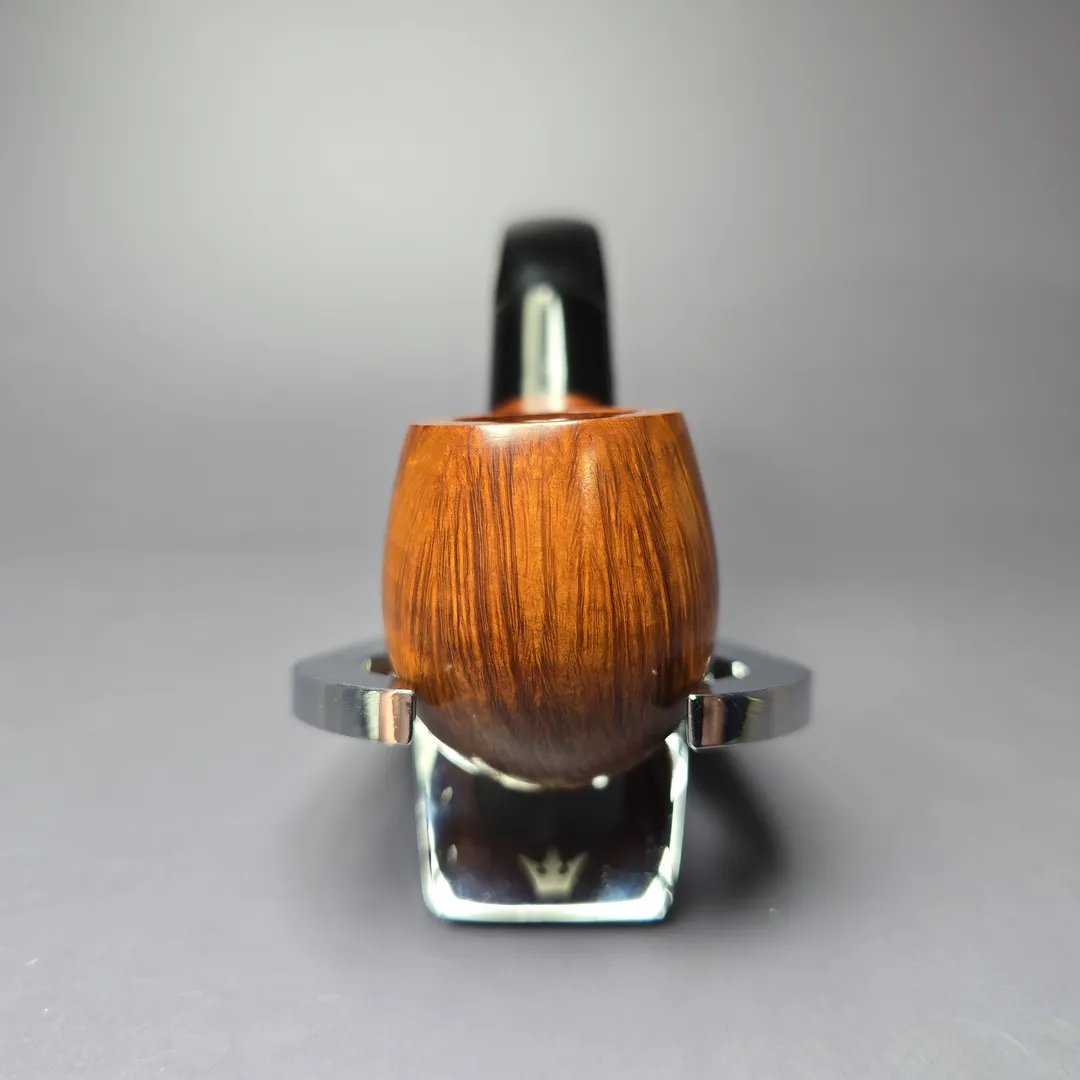 Peterson Flame Grain 231 Smooth Bent Apple Estate Briar Pipe, Unsmoked - Image 3