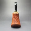 SU Pipes Sandblasted "Fuji" Volcano w/ Boxwood Handmade Briar Pipe, New - Image 5