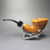 Poul Winslow Grade B Smooth Dublin w/ Silver Estate Briar Pipe, Unsmoked - Image 4