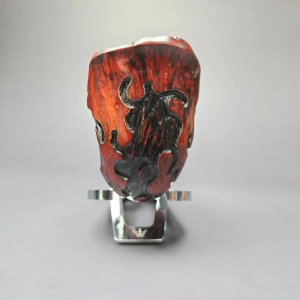 Nording Fantasy Partially Rusticated Freehand Estate Briar Pipe, Unsmoked - Image 4