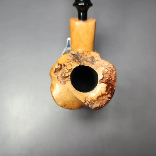 Nording Natural Smooth Freehand Estate Briar Pipe, Unsmoked - Image 4