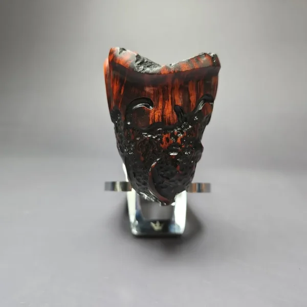 Nording Moss Partially Rusticated Freehand Estate Briar Pipe, Unsmoked - Image 4