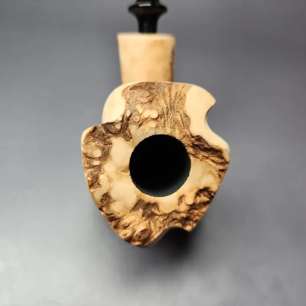 Nording Signature Natural Smooth Freehand Estate Briar Pipe, Unsmoked - Image 4