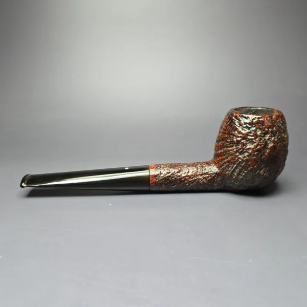 Dunhill 1956 Shell Briar ODA 806 Sandblasted Apple Estate Briar Pipe, English Estates - Image 4