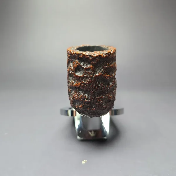 Caminetto Business 119 KS Rusticated Canadian Estate Briar Pipe, Italian Estates - Image 4