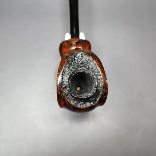HS Studio XL Smooth "Speeding" Freehand Estate Briar Pipe, Unsmoked - Image 4
