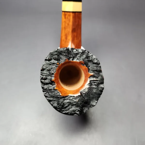 HS Studio Wide Shank Dublin w/ Boxwood Estate Briar Pipe, Unsmoked - Image 4