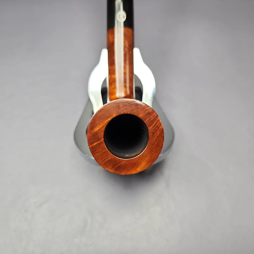 James Upshall Tilshead 6FH Handmade Rusticated Estate Briar Pipe, Unsmoked - Image 4