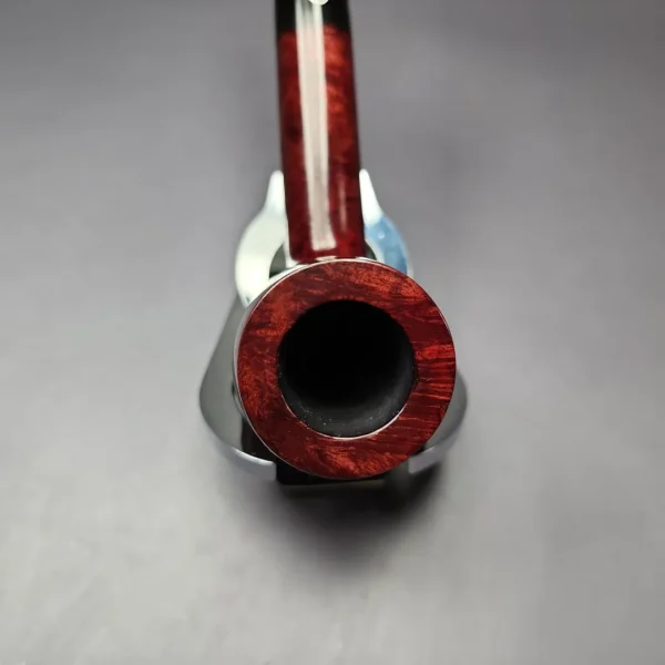 James Upshall Tilshead Group 6 Smooth Large Billiard Estate Briar Pipe, Unsmoked - Image 4