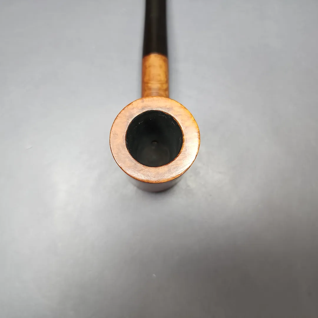 Bertram Washington Smooth Poker Estate Briar Pipe, American Estates - Image 4