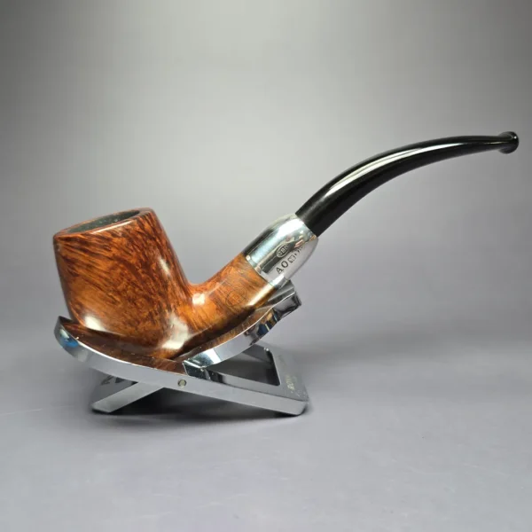 GBD 1899 Smooth Army Mount Billiard Estate Briar Pipe, French Estates - Image 4