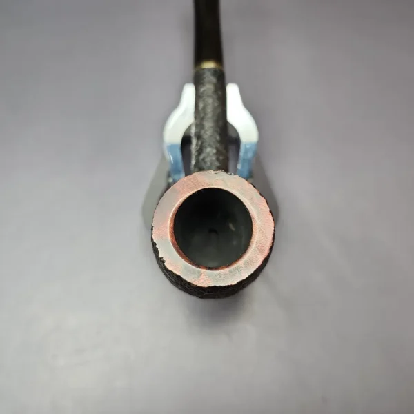 Comoy's Black Coral 83551 Rusticated Cutty Estate Briar Pipe, English Estates - Image 4