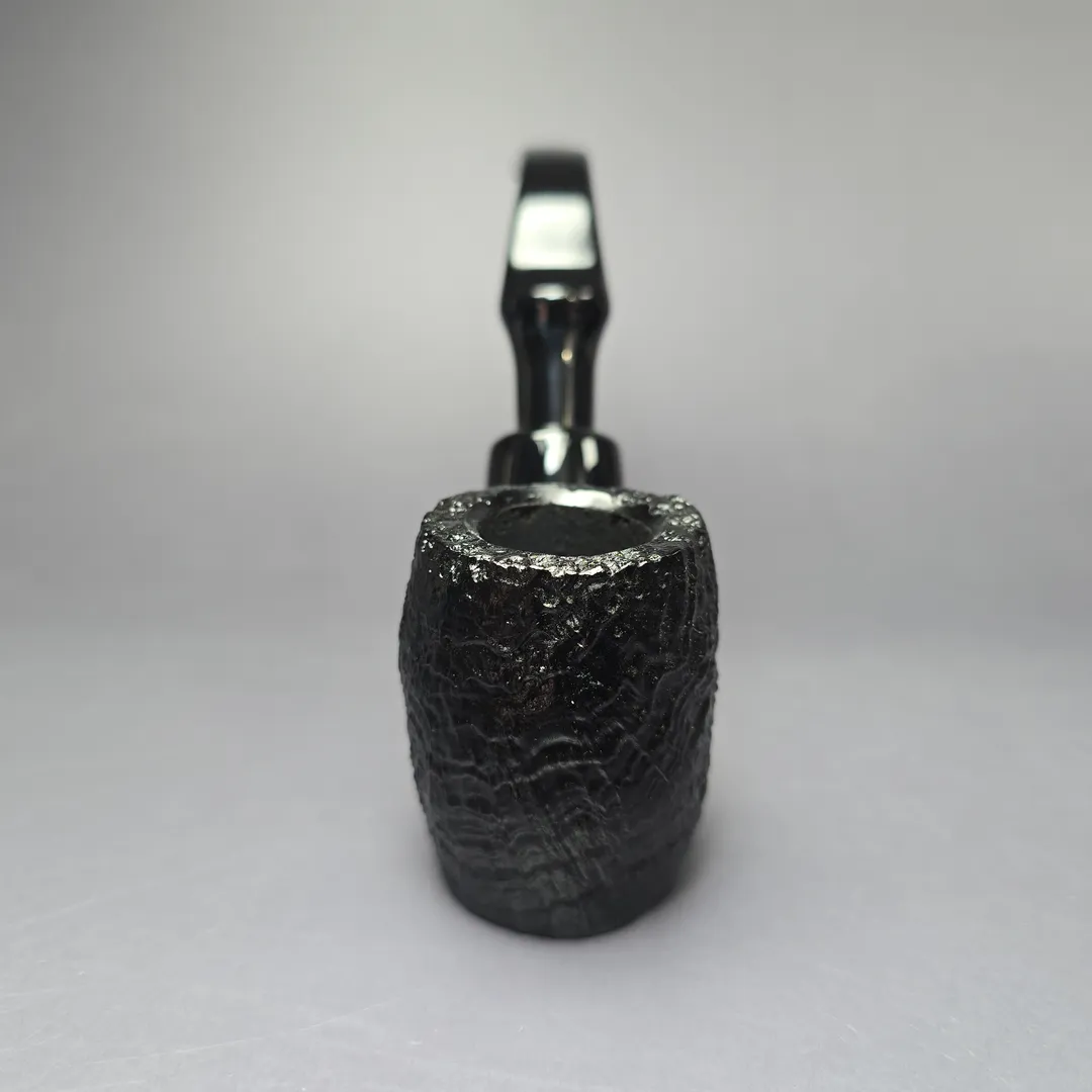 Peterson 2025 Halloween Pipe 306 Sandblasted Sitter Briar Pipe, P-Lip, New - Image 4