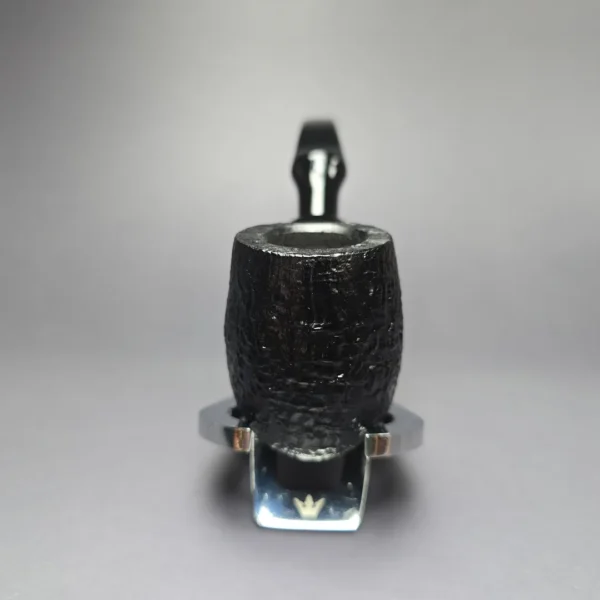 Peterson 2025 Halloween Pipe 307 Sandblasted Bent Billiard Briar Pipe, P-Lip, New - Image 4