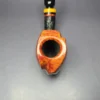 Poul Winslow E Partially Rusticated Blowfish Estate Briar Pipe,  Unsmoked, 9mm - Image 4