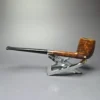 Bruno Nuttens Mini Bing B3 Smooth Billiard w/ Silver Estate Briar Pipe, Unsmoked - Image 4