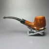 James Upshall Grade A Group 6 Smooth Bent Apple Estate Briar Pipe, Unsmoked - Image 4