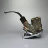 Sasieni 1946-79 Four Dot Rustic Oom Paul S Estate Briar Pipe, English Estates - Image 4