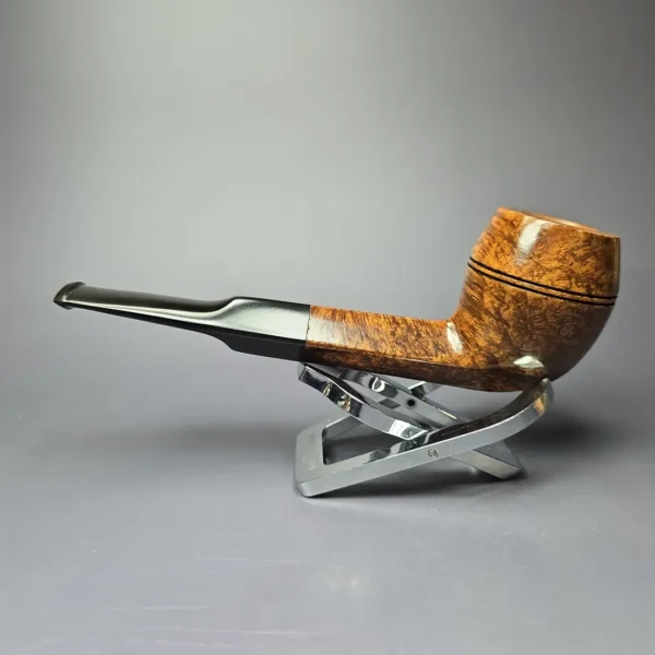 James Upshall P Grade Group 6 Smooth Bulldog Estate Briar Pipe, Unsmoked - Image 4