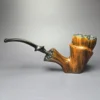 Ben Wade (Preben Holm) Golden Walnut XL Freehand Sitter Estate Briar Pipe, Danish Estates - Image 4