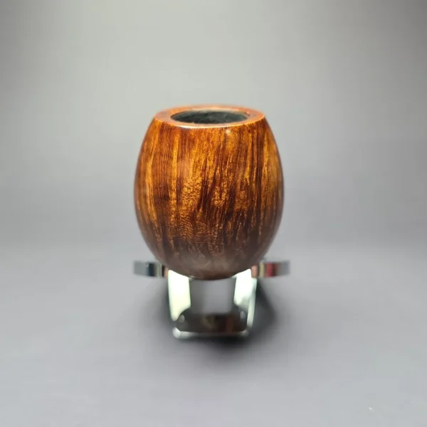 SU Pipes Smooth Apple w/ Antique Bakelite Handmade Briar Pipe, New - Image 4