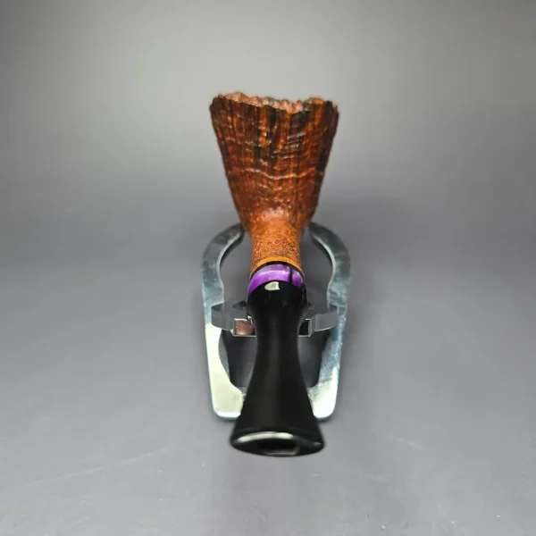 Papa Bear's Pipes by Tim Beaumont Sandblasted Dublin Handmade Briar Pipe, New - Image 5