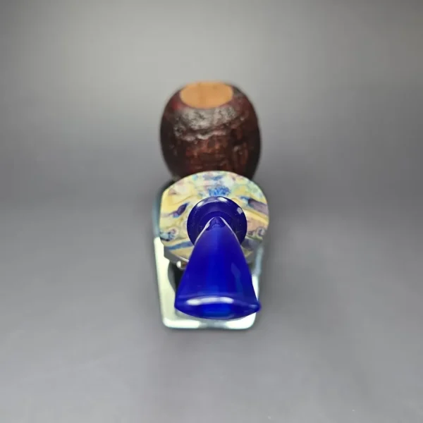 Papa Bear's Pipes by Tim Beaumont Sandblasted Apple w/ Mammoth Handmade Briar Pipe, New - Image 5