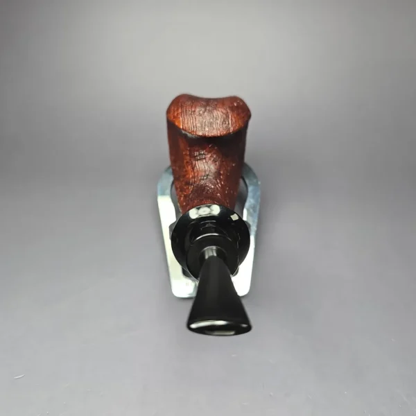 Papa Bear's Pipes by Tim Beaumont Sandblasted Wave Handmade Briar Pipe, New - Image 5