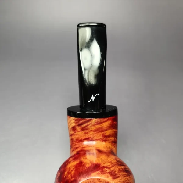 Nording Limited (A) Smooth Squat Tomato Estate Briar Pipe, Unsmoked - Image 5