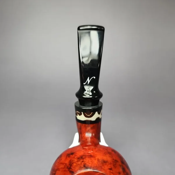Nording Nosewarmer Smooth Cognac Apple Estate Briar Pipe, Unsmoked - Image 5