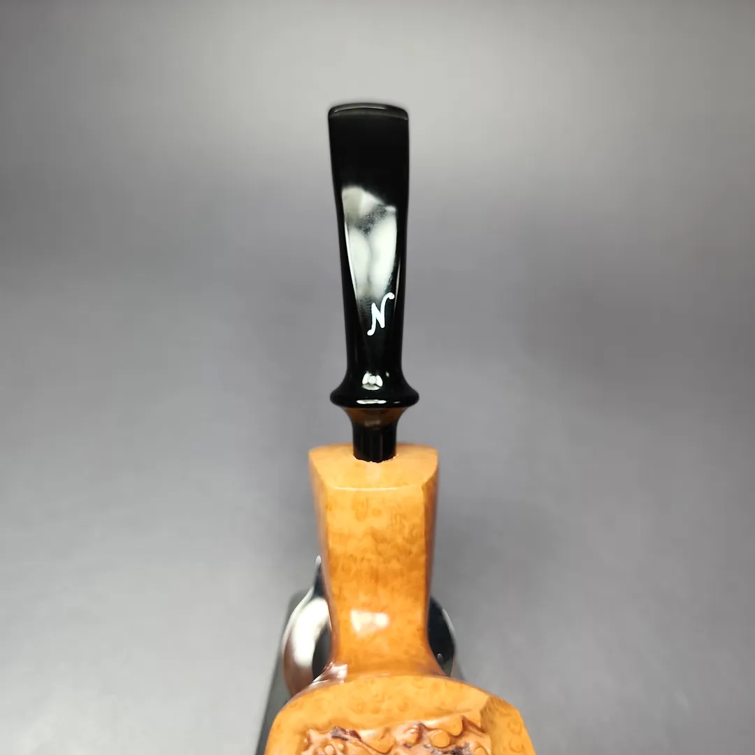 Nording Virgin Grain 1 Smooth Freehand Estate Briar Pipe, Unsmoked - Image 5