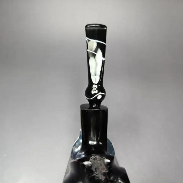 Nording Black Smooth Freehand Estate Briar Pipe, Unsmoked - Image 5