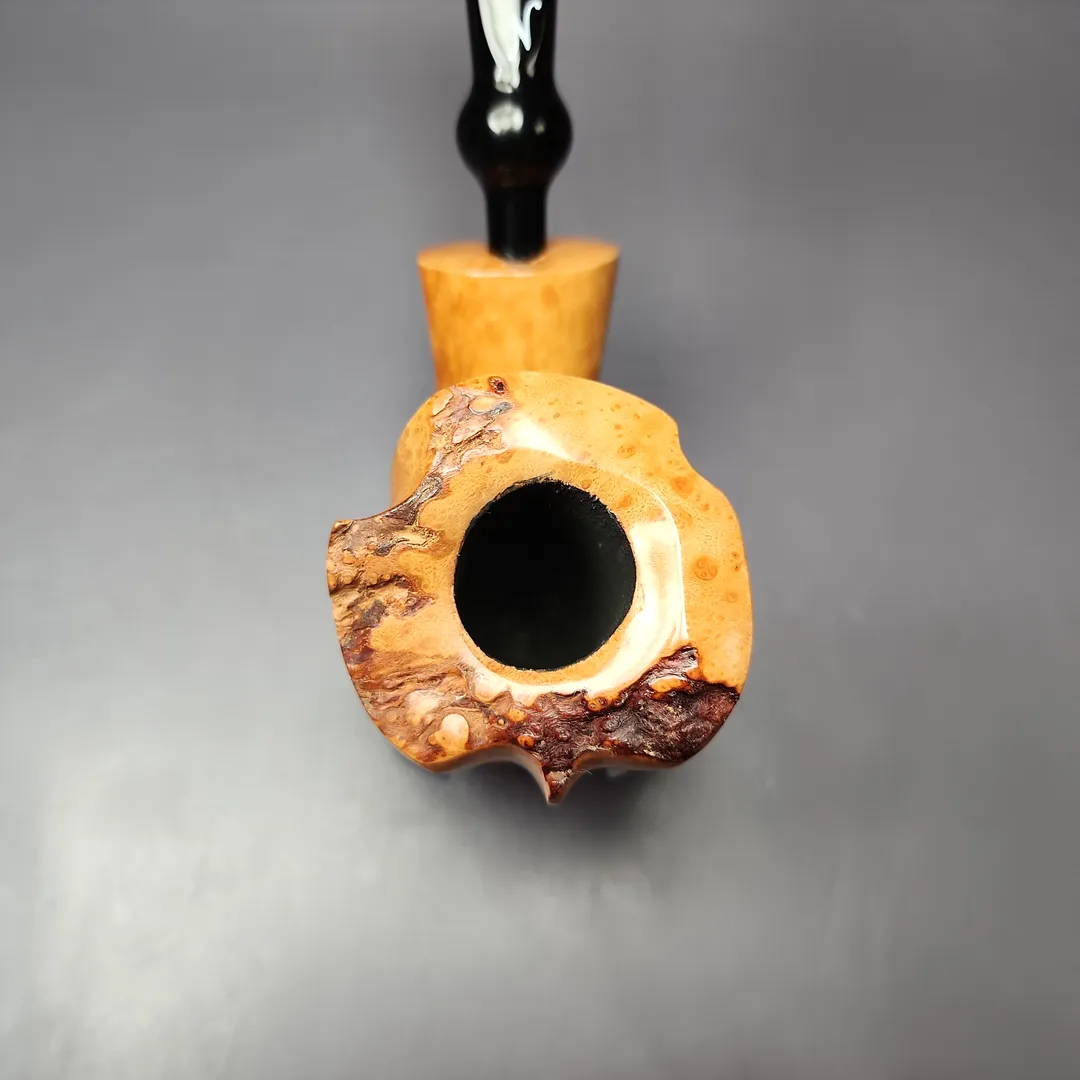 Nording Virgin Grain 2 Smooth Freehand Estate Briar Pipe, Unsmoked - Image 5