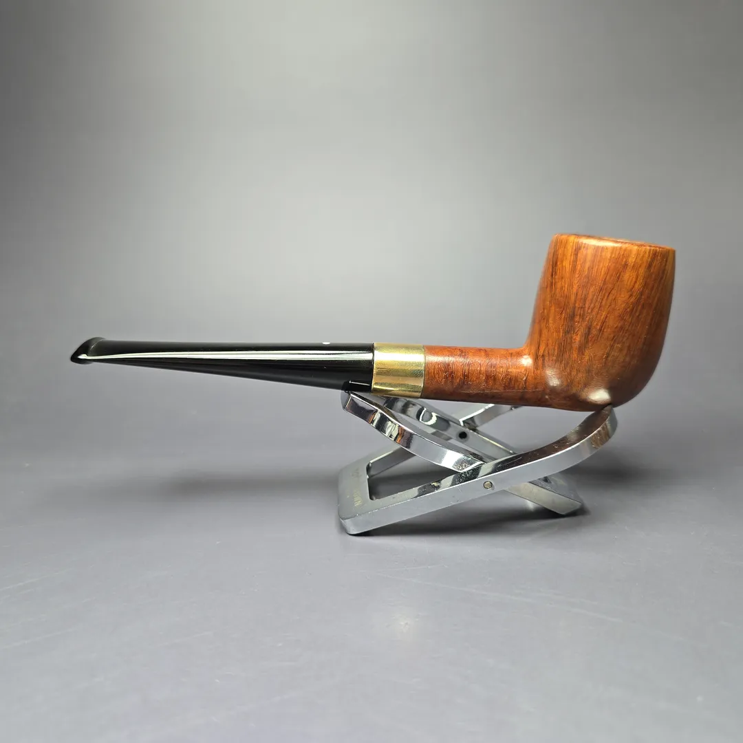 Dunhill 1968 Root Briar 263 w/ 9K Gold Billiard Estate Briar Pipe, English Estates - Image 5