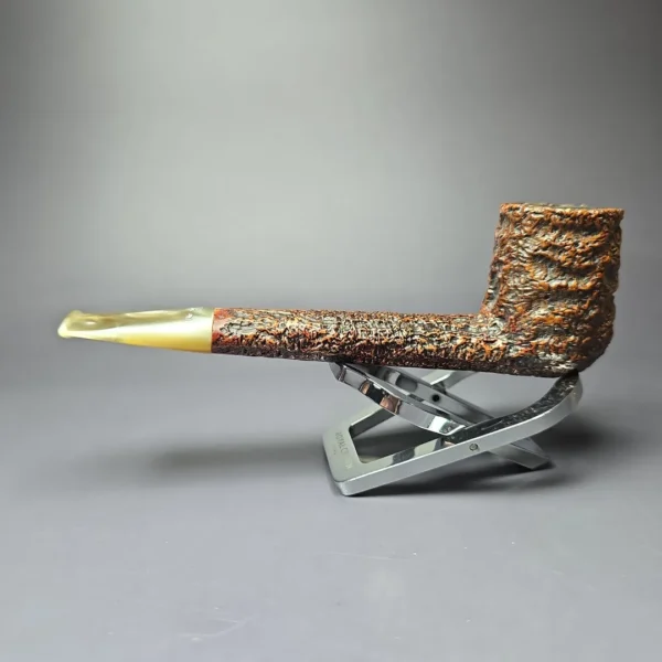 Caminetto Business 119 KS Rusticated Canadian Estate Briar Pipe, Italian Estates - Image 5
