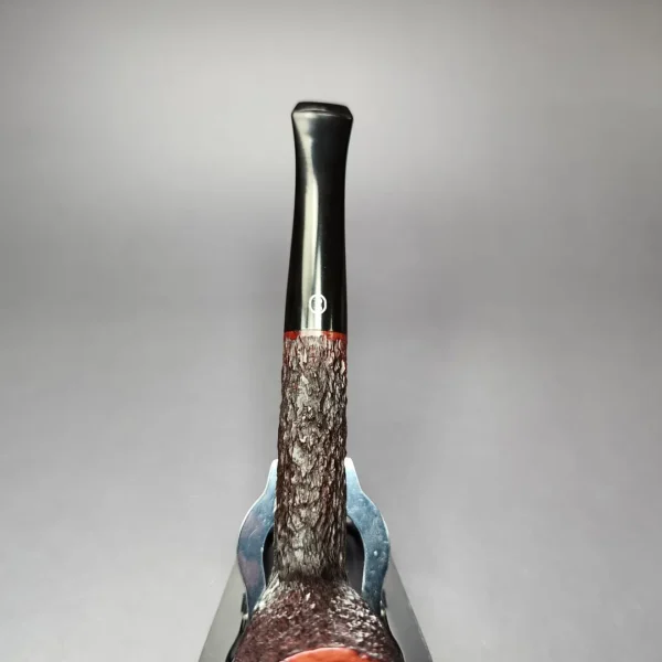 James Upshall Bark Group 6 Partially Rusticated Cutty Estate Briar Pipe, Unsmoked - Image 5