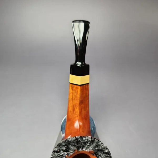 HS Studio Wide Shank Dublin w/ Boxwood Estate Briar Pipe, Unsmoked - Image 5