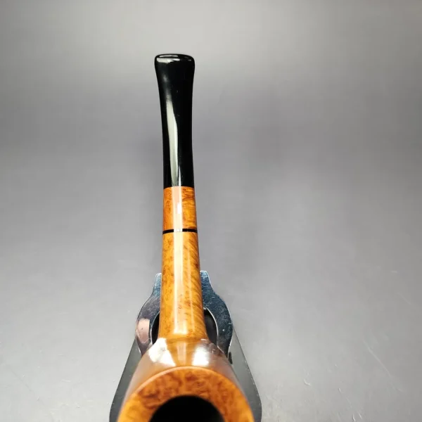 Castello "Castello" 4K Smooth Billiard w/ Briar Accent Estate Briar Pipe, Italian Estates - Image 5