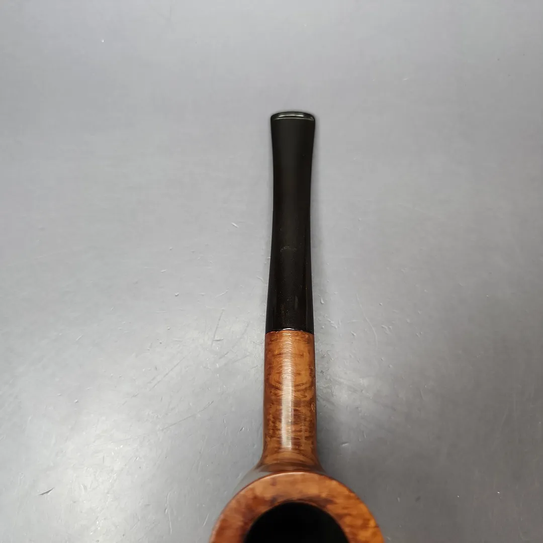 Bertram Washington Smooth Poker Estate Briar Pipe, American Estates - Image 5