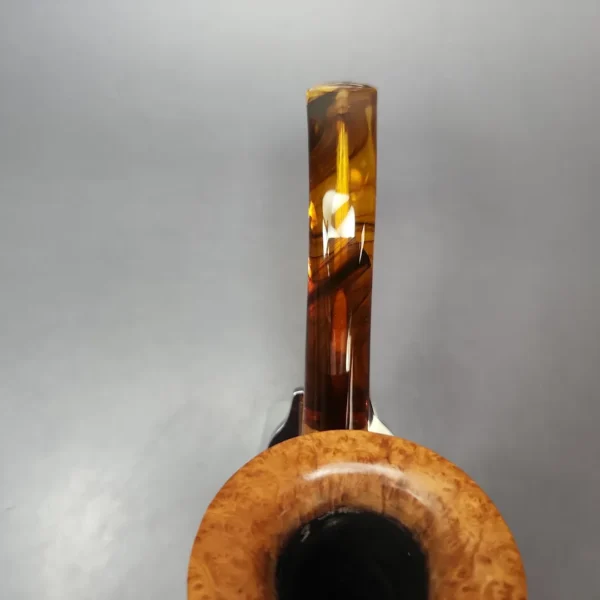 Ed Burak Connoisseur Smooth Bell Calabash Estate Briar Pipe, American Estates - Image 5