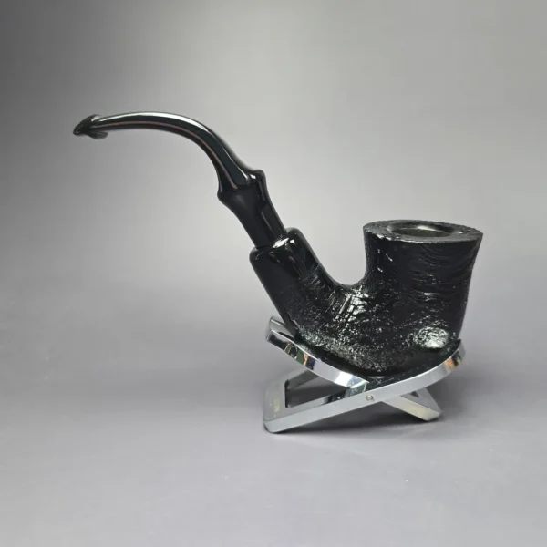 Peterson 2025 Halloween Pipe XL315 Sandblasted Calabash Briar Pipe, P-Lip, New - Image 5