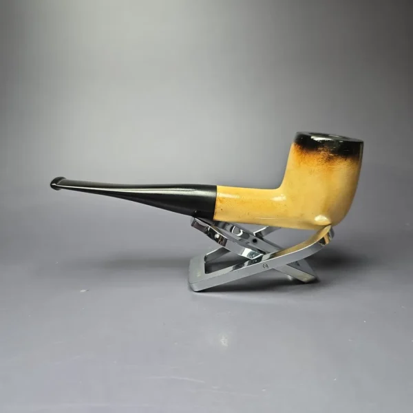 Ben Wade Jambo Billiard Estate African Block Meerschaum Pipe, English Estates - Image 5