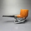 Cavicchi CCCCC Grade Smooth Billiard w/ Silver Estate Briar Pipe, Italian Estates - Image 5
