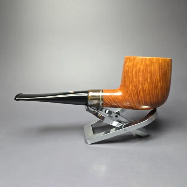 Cavicchi CCCCC Grade Smooth Billiard w/ Silver Estate Briar Pipe, Italian Estates - Image 5