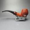Paul Becker Partially Sandblasted Blowfish Estate Briar Pipe, German Estates, 9mm - Image 5