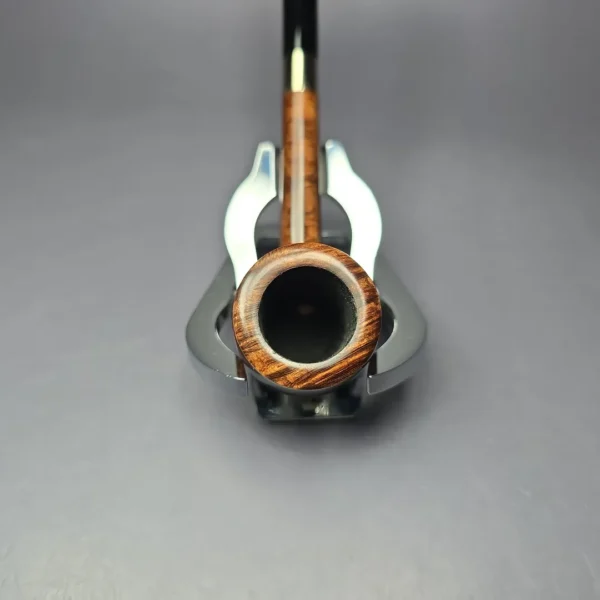 Bruno Nuttens Mini Bing B3 Smooth Billiard w/ Silver Estate Briar Pipe, Unsmoked - Image 5