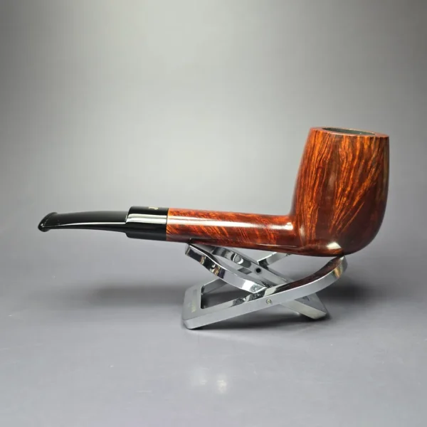 Ser Jacopo L1 Smooth Lumberman Estate Briar Pipe, Unsmoked - Image 5